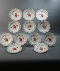 Dessert plates "Pink and delicate"