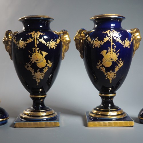 Pair of Vases "Kingsguard" by Gustave Asch
