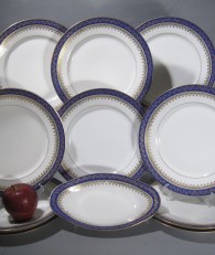 Plates set "Azure"