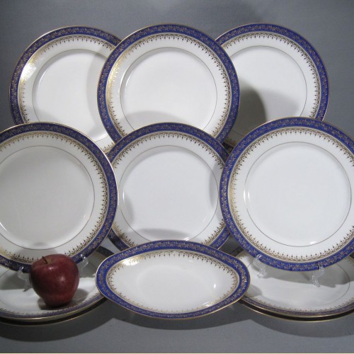 Plates set "Azure"