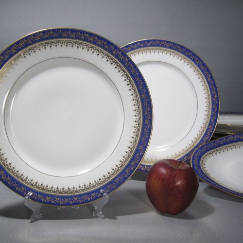 Plates set "Azure"