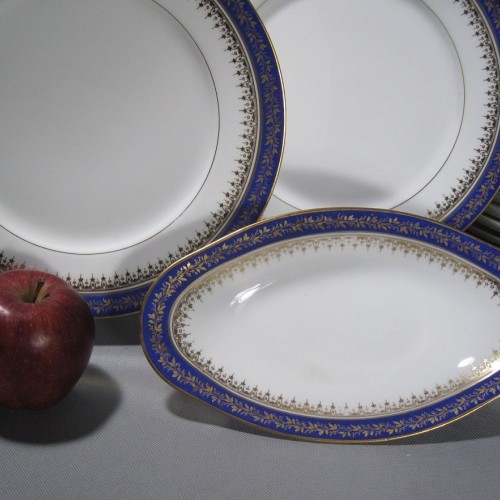Plates set "Azure"
