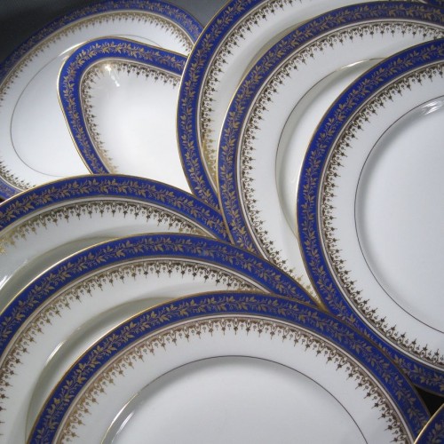 Plates set "Azure"