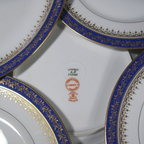 Plates set "Azure"