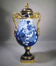 Vase "Blue bouquets. Ribes"