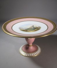 Footed plate "Castle for a princess"