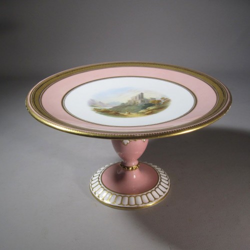 Footed plate "Castle for a princess" (England, early 20th century)