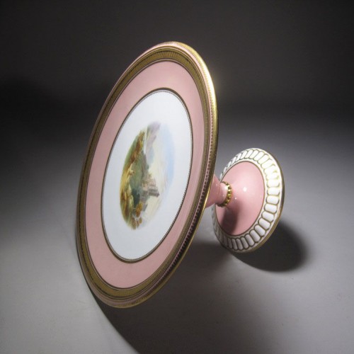 Footed plate "Castle for a princess" (England, early 20th century)