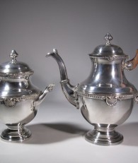 Teapot and sugar bowl "Morning mood"