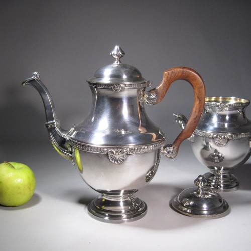 Teapot and sugar bowl "Morning mood"