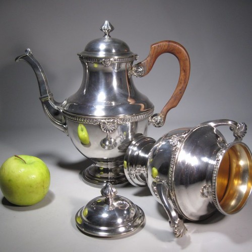 Teapot and sugar bowl "Morning mood"