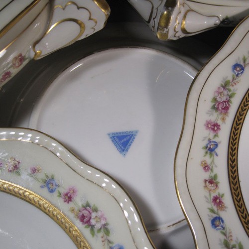 Part of tableware "Floral banks. Lafarge"