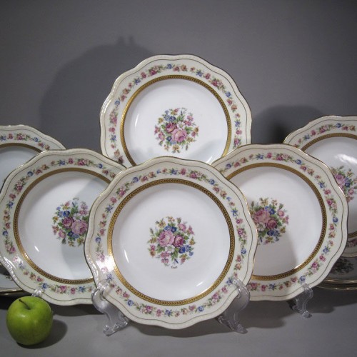 Part of tableware "Floral banks. Lafarge"
