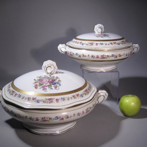 Part of tableware "Floral banks. Lafarge"