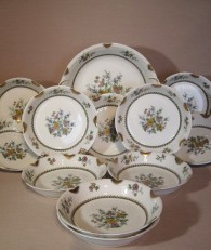 Dessert service "Spring fields"