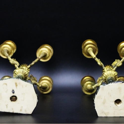 "Pyrenees" Candlesticks from France, 19th Century